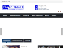 Tablet Screenshot of pinach.com